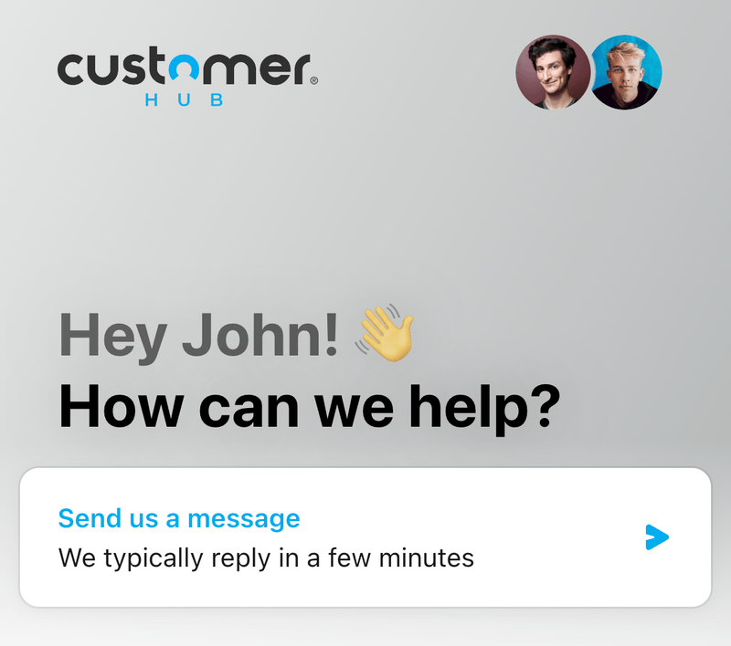 CustomerHub customer service